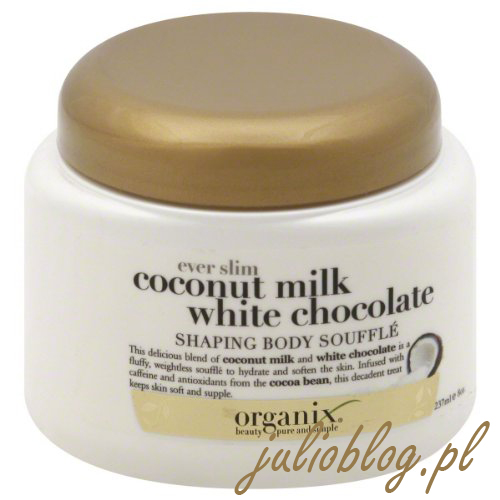 Krem ujędrniający do ciała ORGANIX Body Souffle Coconyt Milk & White Chocolate