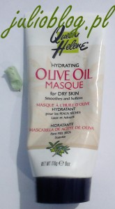 Intensywnie nawilżającą maseczkę do twarzy dla skóry suchej Queen Helene z oliwą z oliwek