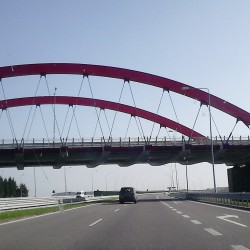 Autostrada A4 do przejścia granicznego z Ukrainą - Korczowa, na odcinku między Tarnowem a Rzeszowem