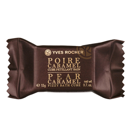 Pastylka do kąpieli Gruszka w karmelu Yves Rocher, 15g, 4zł