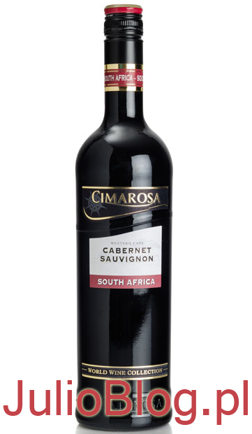 Wino CIMAROSA, Cabernet Sauvignon South Africa
