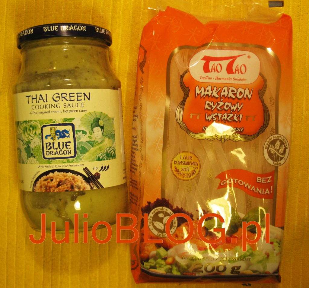 sos-tajski-zielone-curry-blue-dragon-słok-410-gramów-oraz-makaron-tao-tao-ryżowy-wstążki-bez-gotowania-opakowanie