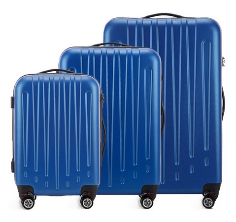 Komplet walizek na kółkach wittchen promocja styczeń 2015 cena 645 zł zamiast 1437zł