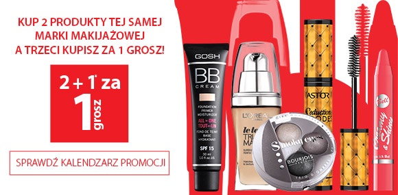 julioblog.pl mailing promocja zniżka rabat gratis dwa kosmetyki plus jeden za 1 grosz makijaż kolorówka hebe styczń 2015