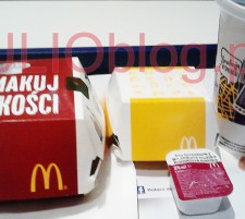 Obiad w McDonald’s: CHRUPSERKI i kanapka drwala