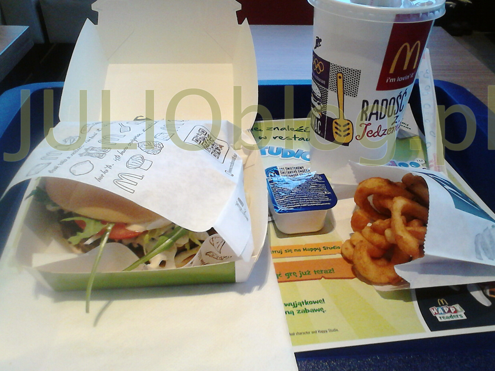 Kanapka Big Coleslaw Burger Na Obiad W Mcdonald S Julioblog Pl