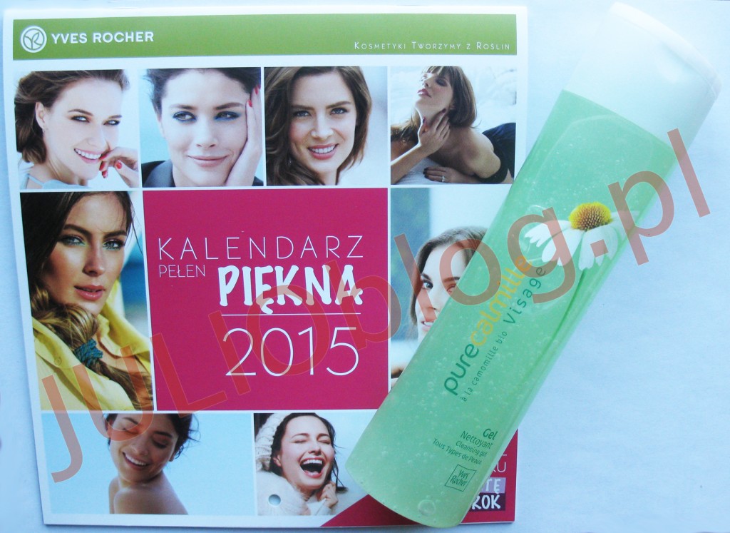 julioblog.pl-zakupy-julii--URODA-Styczniowe-zamówienie-Yves-Rocher-ze-sklepu-internetowego-kalendarz-piękna-2015-żel-do-mycia-twarzy-pure-camille