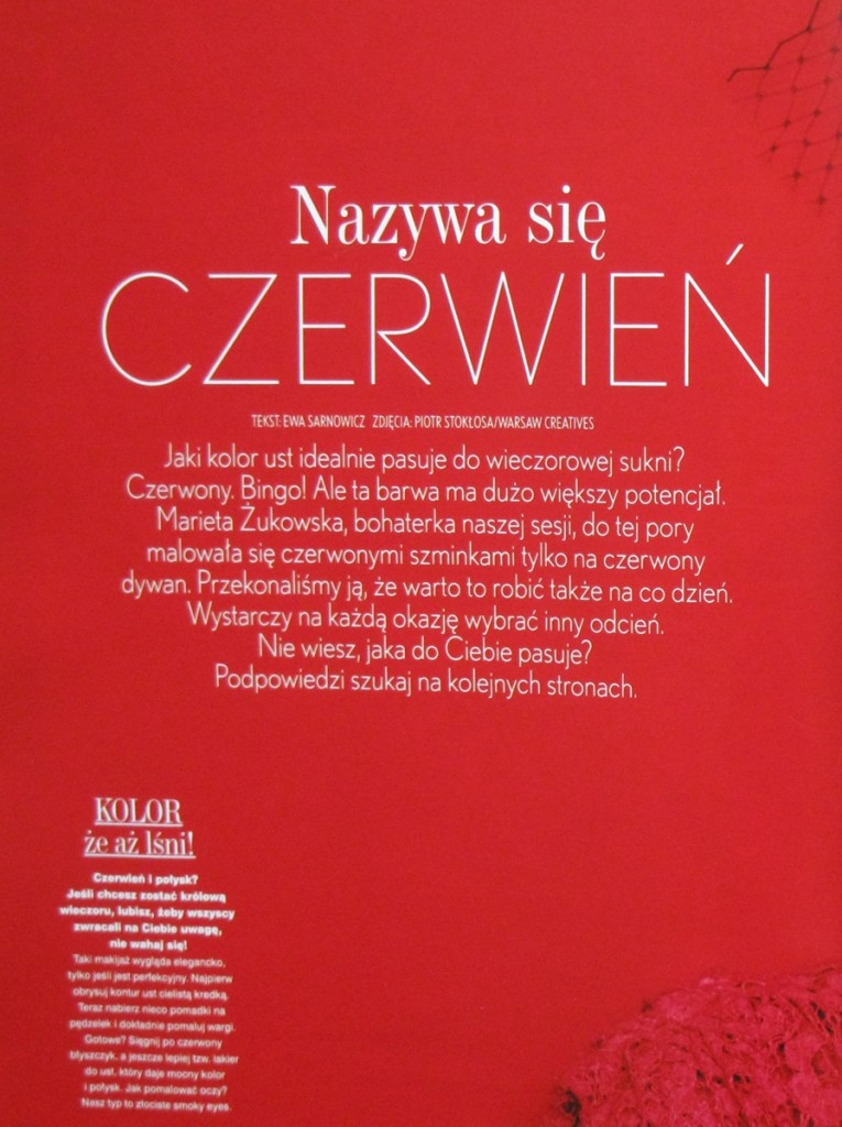 julioblog.pl-artykuł-Ewy-Sarnowicz--Nazywa-się-CZERWIEŃ-Urodzinowe-wydanie-miesięcznika-Twój-STYL-z-okazji-25-lecia.-Numer-3-296-Marzec-2015-czerwona-szminka-makijaż-ust-porady