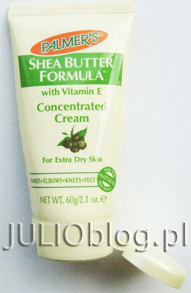 julioblog.pl-recenzje-kosmetyków-opinie-Skoncentrowany-krem-do-rąk-PALMERS-Shea-butter-formula-with-Vitamin-E-Concentrated-Cream-for-Extra-dry-skin.-Tubka-60ml
