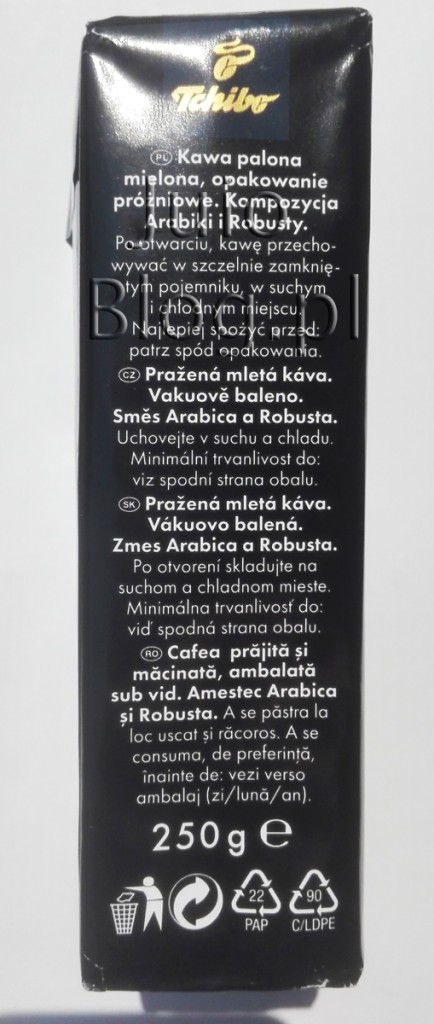 julioblog.pl-blog-julii-kawa-tchibo-FOR-BLACK-N-WHITE-mielona-250g-10zł-pełnia-smaku-kawy-czarnej-i-z-mlekiem-długo-wypalana-mieszanka-arabika-robusta