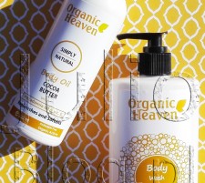 Żel do mycia ciała i olejek Organic Heaven które polecam