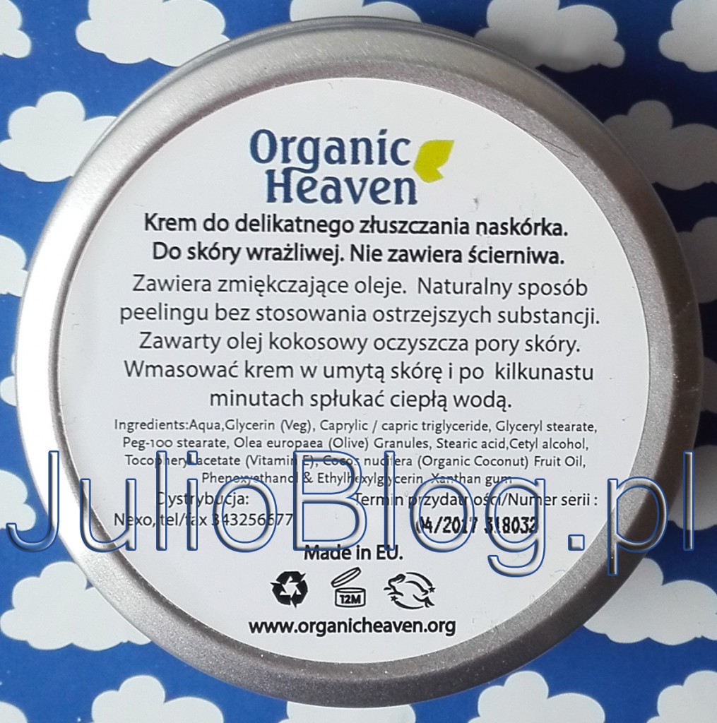 julioblog.pl-blog-julii-naturalne-kosmetyki-naturalna-pielęgnacja-opinie-recenzje-organic-heaven-simply-natural-Body-Exfoliate-Cream--Krem-delikatny-peeling-do-skóry-wrażliwej-ciała-piling