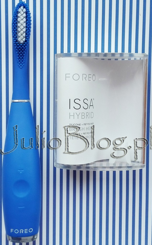 JulioBlog.pl-blog-Julii-Szczoteczka-do-zębów-ISSA-firmy-FOREO-z-wymiennymi-końcówkami-końcówka-FOREO-ISSA™-Hybrid-Replacement-Brush-Head-silikon-i-PBT-polimer-79zł-719zł