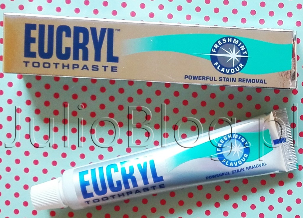 Eucryl-toothpaste-pasta-wybielająca-julioblog.pl-blog-Julii-recenzje-opinie-wybielająca-pasta-do-zębów-pasta-wybielająca-niedroga-tania-EUCRYL-skład-informacje-oponia-recenzja-działanie