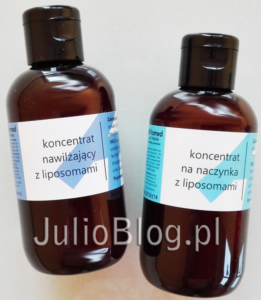 koncentrat-nawilżający-z-liposomami-na-naczynka-Fitomed-surowce-kosmetyczne-100ml-19zł-DIY-JulioBlog.pl-blog-Julii-zawiesina-liposomów-siemię-lniane-oczar-wirgijski-arnika-rutyna-witaminy